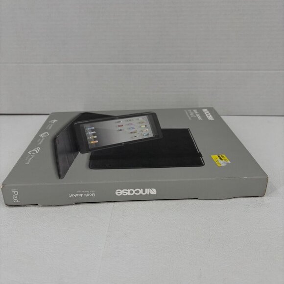 Incase Book Jacket For iPad 2 Black Protection 3 Viewing Angles Working Angle - Picture 8 of 12